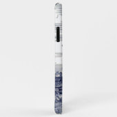 ダークブルーアンティークデルフトブルーオランダ風車 Case-Mate iPhoneケース (裏面/右)