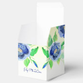 ダークブルーウォーターカラーバラ フェイバーボックス (オープン)