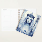 ダークブルークリスタルスイッチ プランナー手帳 (ディスプレー)