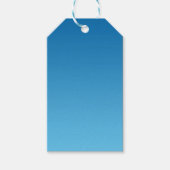 ダークブルーグラデーション ギフトタグ (正面)