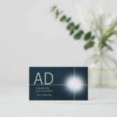 ダークブルーシャドウライトモノグラム 名刺 (スタンド正面)