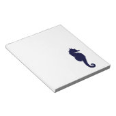 ダークブルーシーホース ノートパッド (アングル)