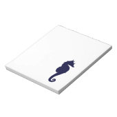 ダークブルーシーホース ノートパッド (回転)