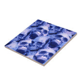 ダークブルースカル タイル (側面)