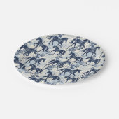 ダークブルートイルウマズシームレス ペーパープレート (アングル)