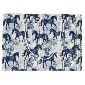 ダークブルートイルウマズシームレス ラージペーパーバッグ (裏面)