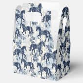 ダークブルートイル馬の繰り返し フェイバーボックス (オープン)