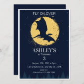 ダークブルードラゴンバースデーパーティー 招待状 (正面/裏面)