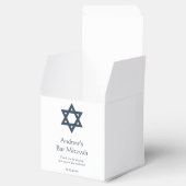 ダークブルーバー（ユダヤ教の）バル・ミツバー パーソナライズされた フェイバーボックス (オープン)