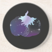 ダークブルーパンプキン コースター (正面)