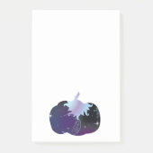 ダークブルーパンプキン ポストイット (正面)