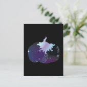 ダークブルーパンプキン ポストカード (スタンド正面)