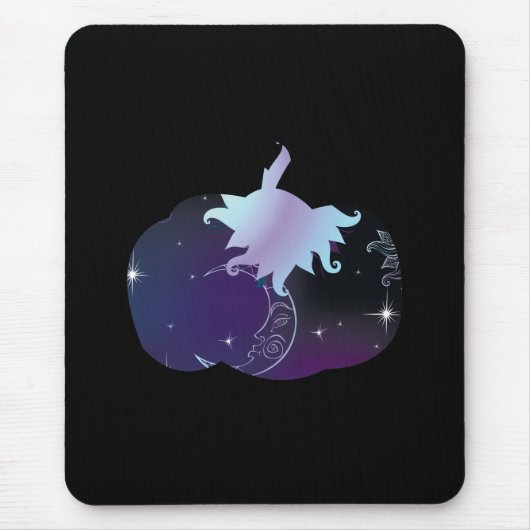 ダークブルーパンプキン マウスパッド (正面)