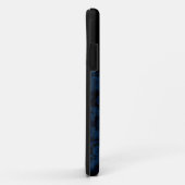 ダークブルーペイズリーiphoneケース Case-Mate iPhoneケース (裏面/右)