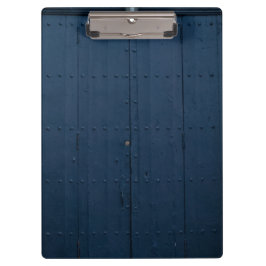 ダークブルーボートハウスドアコスタブラヴァスペイン クリップボード