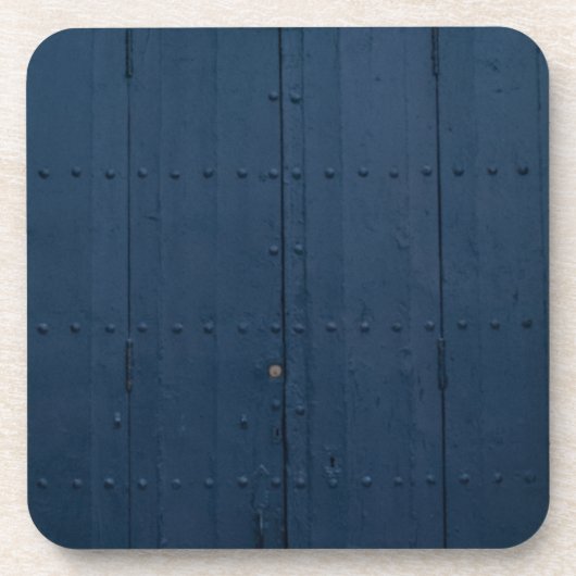 ダークブルーボートハウスドアコスタブラヴァスペイン コースター (正面)