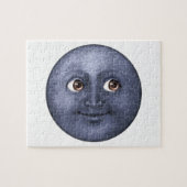 ダークブルームーン – 絵文字 ジグソーパズル (横)