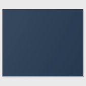 ダークブルーラッピング紙 ラッピングペーパー (フラット)