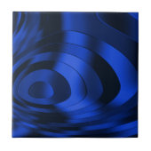 ダークブルー抽象芸術セラミックタイル タイル (正面)