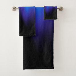 ダークブルー海タオルセット バスタオルセット