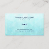 ダークブルー航海のタコ 名刺 (裏面)