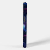 ダークブルー銀河系パターン Case-Mate iPhoneケース (裏面 / 右)