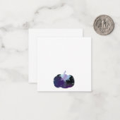 ダークブルー パンプキン ノートカード (正面/裏面インサイチュ)