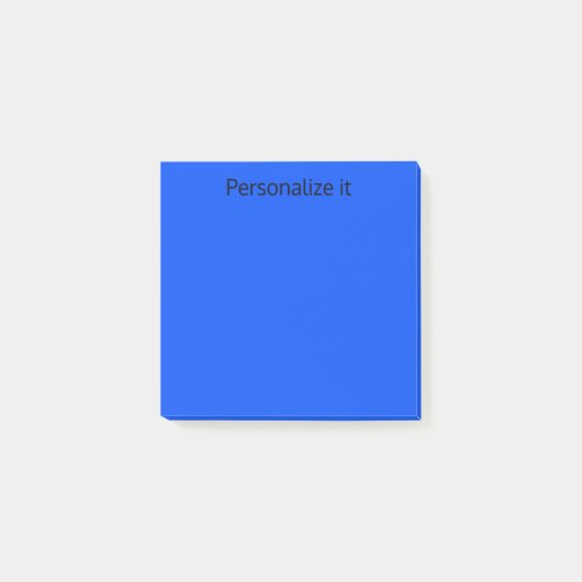ダークブルー ポストイット (正面)