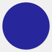 ダークブルー ラウンドシール (正面)