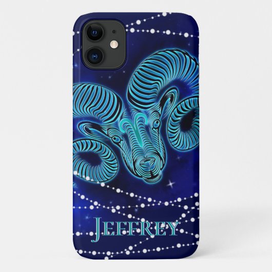 ダークブルーIIのアイレス Case-Mate iPhoneケース (裏面)