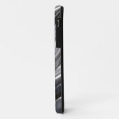 ダークプラチナシルバーグリッター-グリッターケース Case-Mate iPhoneケース (裏面/左)