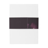 ダークプラムフローラ | 結婚s 招待状ベリーバンド (裏面例)