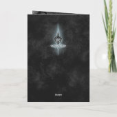 ダークヘビーメタルデススカル墓地誕生日 カード (裏面)