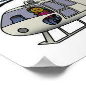 ダークヘリコプターパイロット ポスター (角)