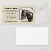 ダークベイトレークナースポーツホース 名刺 (正面/裏面)