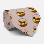 ダークベイ走の馬 ネクタイ (ロール)