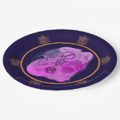 ダークベリーワインパスソーバーシーダープレート紙プレート ペーパープレート (アングル)