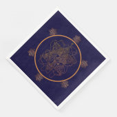 ダークベリーワインユダヤ人スター紙プレート (コーナー)