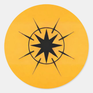 ダークベンのシンボロジー・ステッカー ラウンドシール