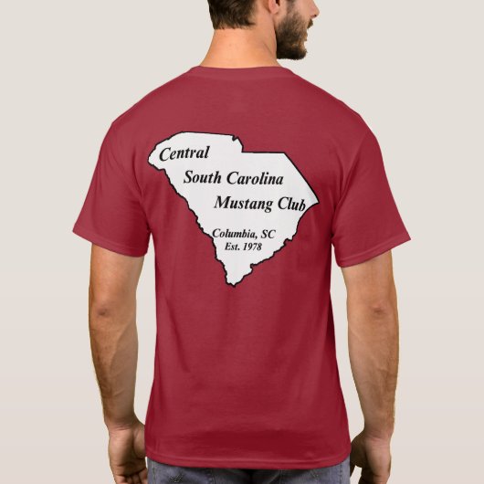 ダークホワイト背景Tシャツ Tシャツ (裏面)