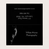 ダークホースパーソナライズされた名刺 名刺 (外部フラット)