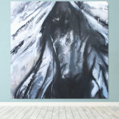 ダークホース キャンバスプリント (インサイチュ (ウッドフロア))