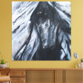 ダークホース キャンバスプリント (インサイチュ (リビング))