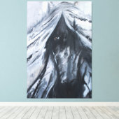 ダークホース キャンバスプリント (インサイチュ (ウッドフロア))