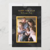 ダークボケライト フェイクゴールド ハッピーニューイヤー シーズンカード (正面)