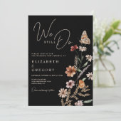 ダークボヘミアン ワイルドフラワーズ 私たちは誓いを新たに更新します 招待状 (スタンド正面)