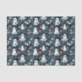 ダークボホ幽霊パターンティッシュペーパー 薄葉紙 (正面)