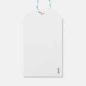 ダークマグノリアガーデンヴィンテージフローラ ギフトタグ (裏面)