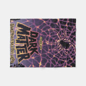 ダークマターポスター。 フリースブランケット (正面(横))