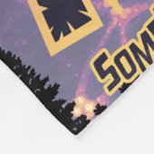 ダークマターポスター。 フリースブランケット (角)